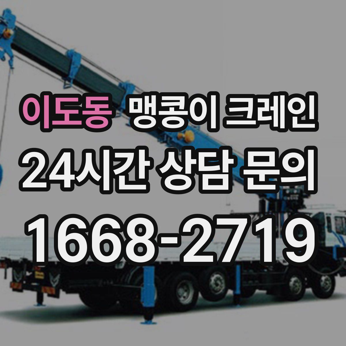 이도동 맹콩이 크레인