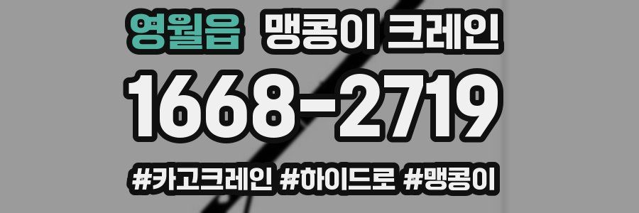 영월읍 맹콩이 크레인