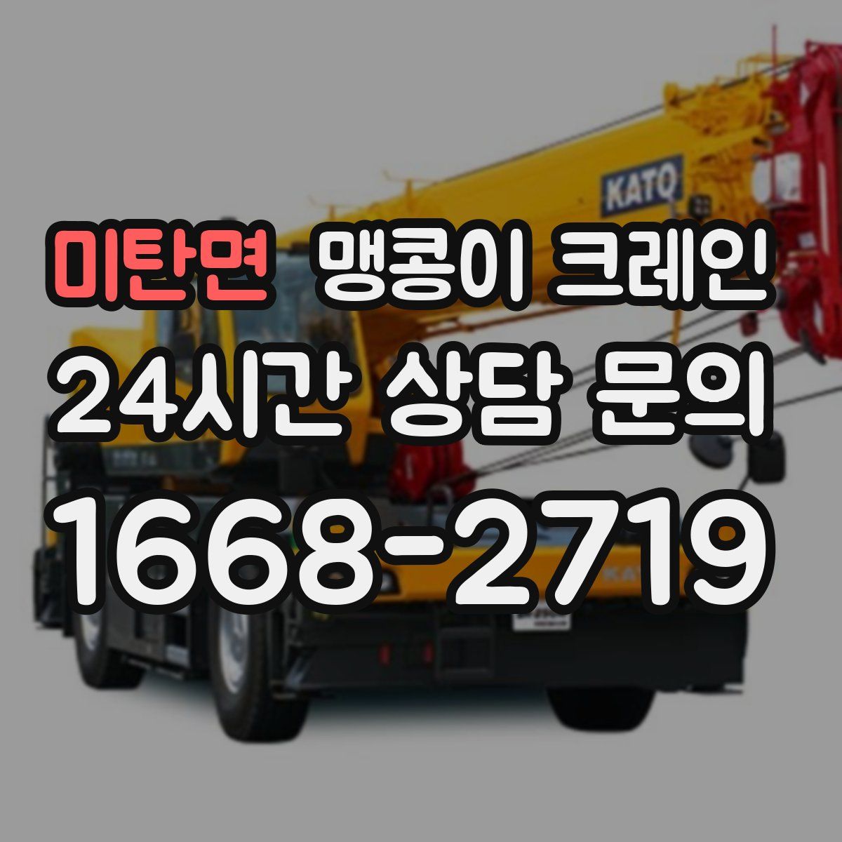 미탄면 맹콩이 크레인