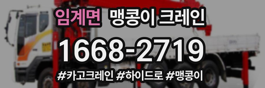 임계면 맹콩이 크레인