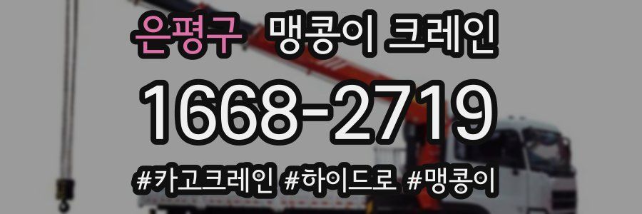 은평구 맹콩이 크레인