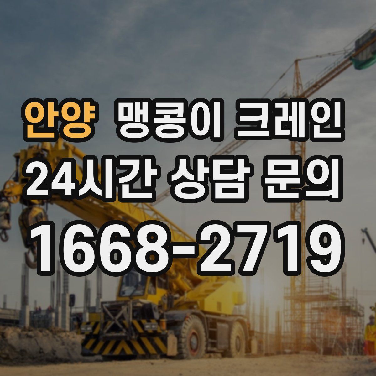 안양 맹콩이 크레인