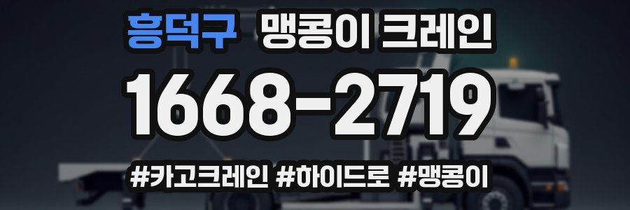 흥덕구 맹콩이 크레인