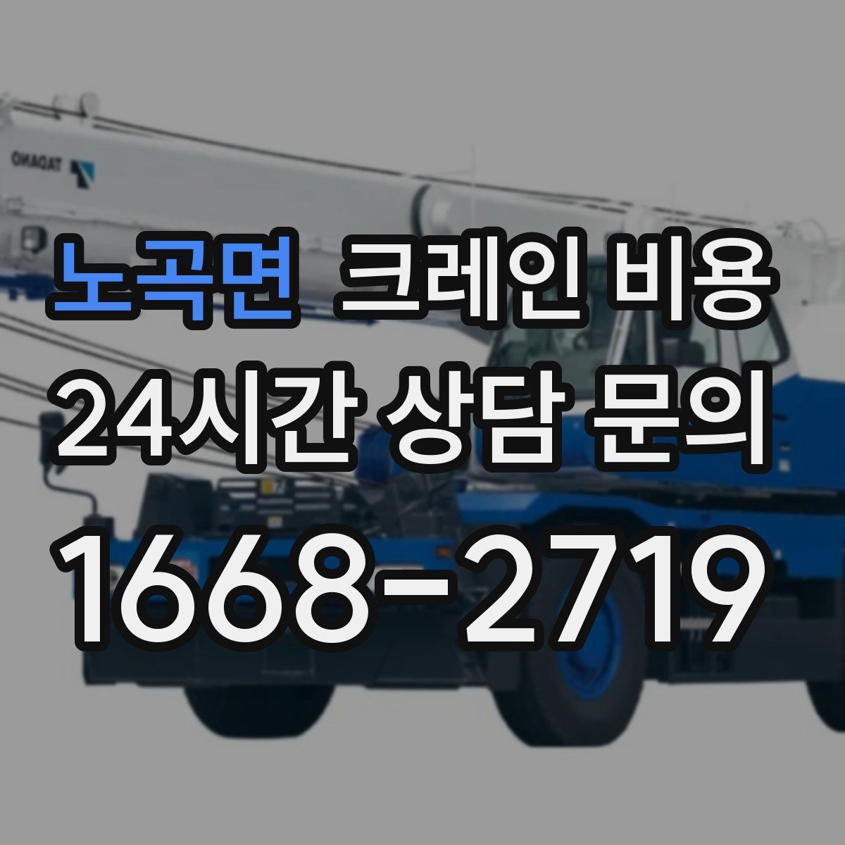 노곡면 크레인 비용