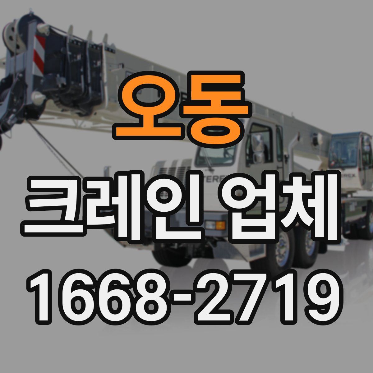 오동 크레인 업체