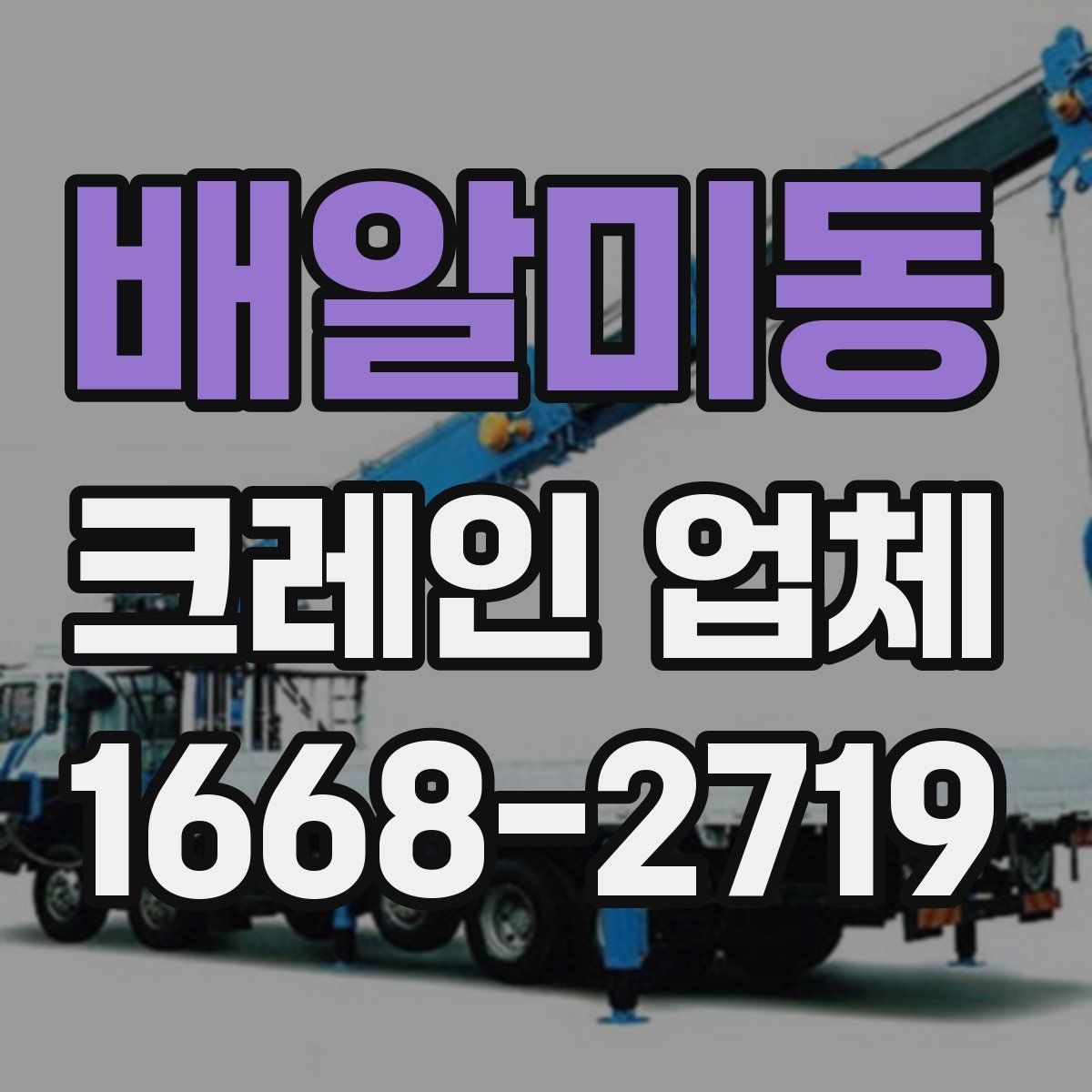 배알미동 크레인 업체