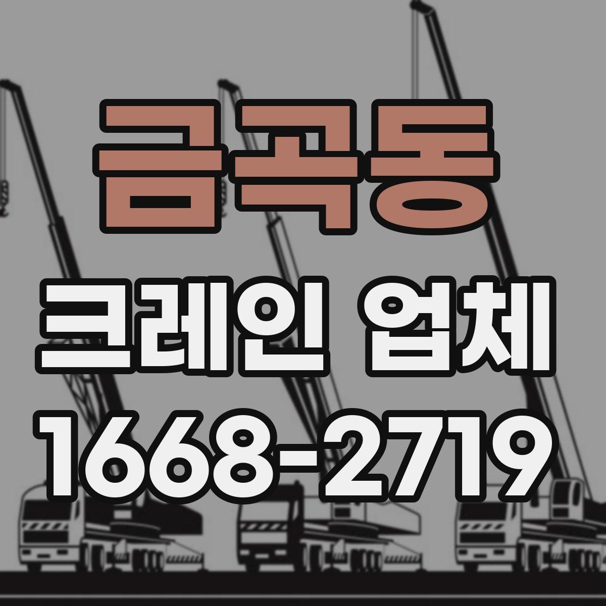금곡동 크레인 업체