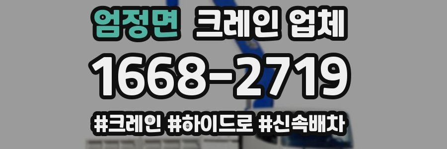 엄정면 크레인 업체
