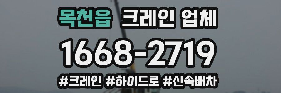 목천읍 크레인 업체