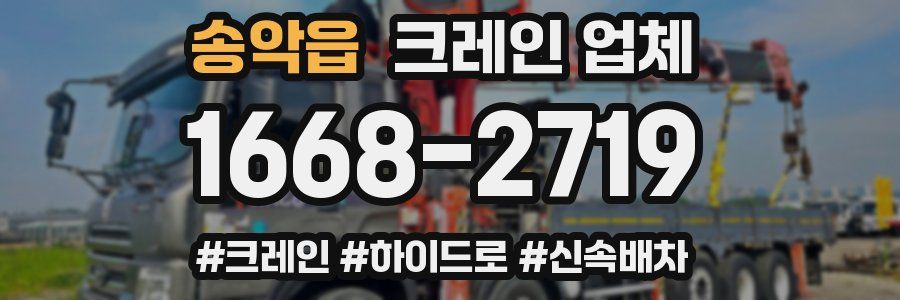 송악읍 크레인 업체
