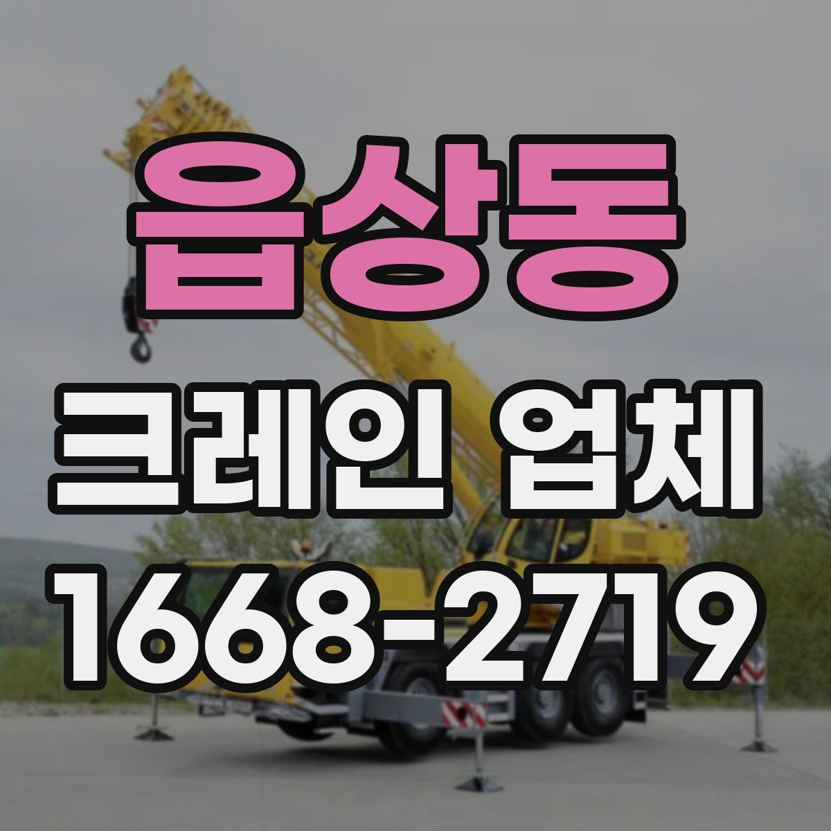 읍상동 크레인 업체