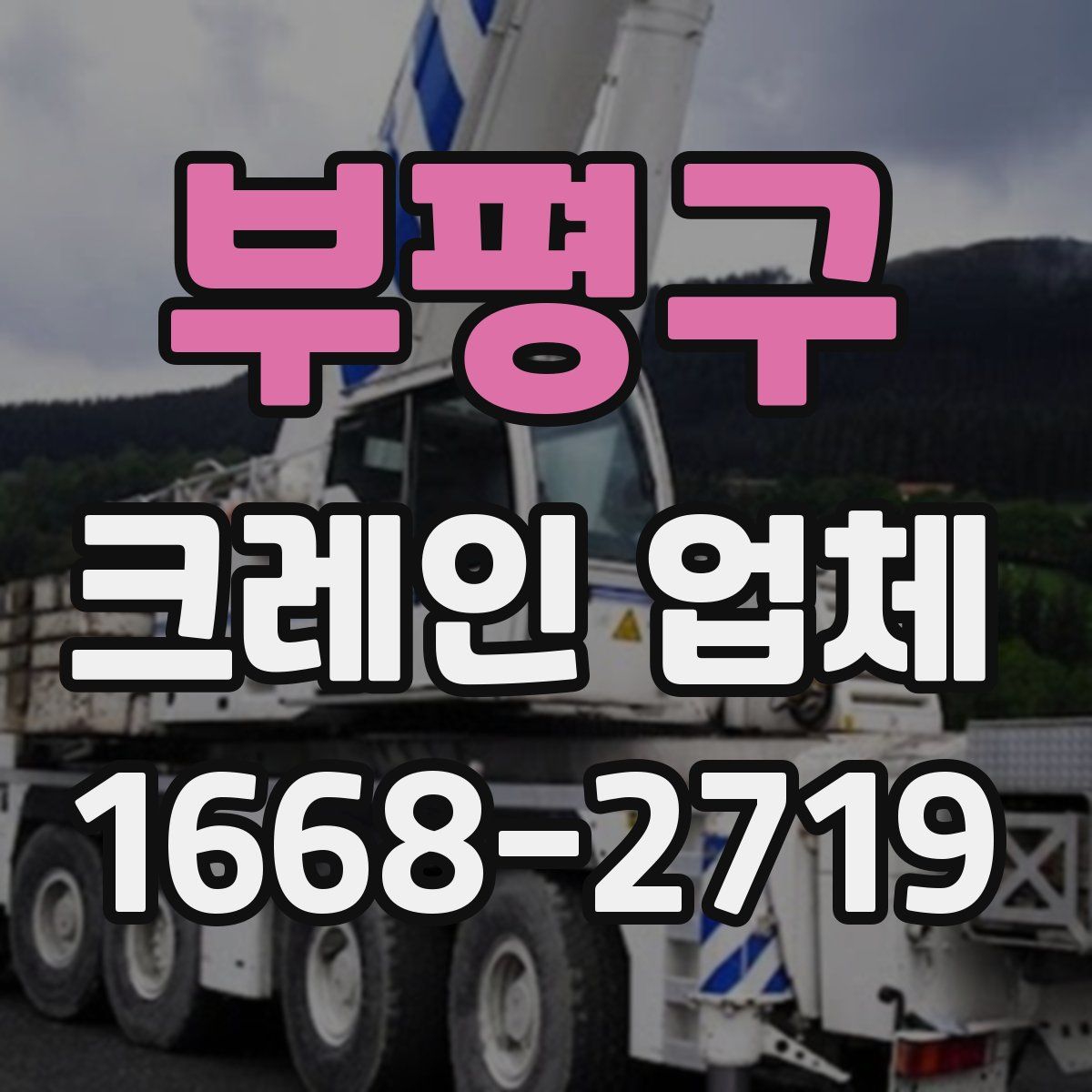 부평구 크레인 업체