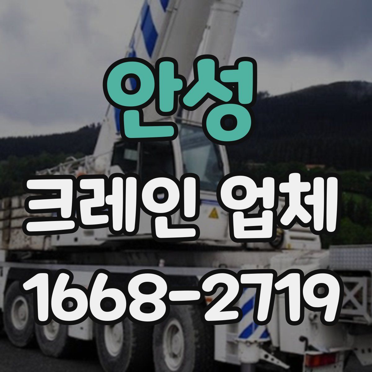 안성 크레인 업체