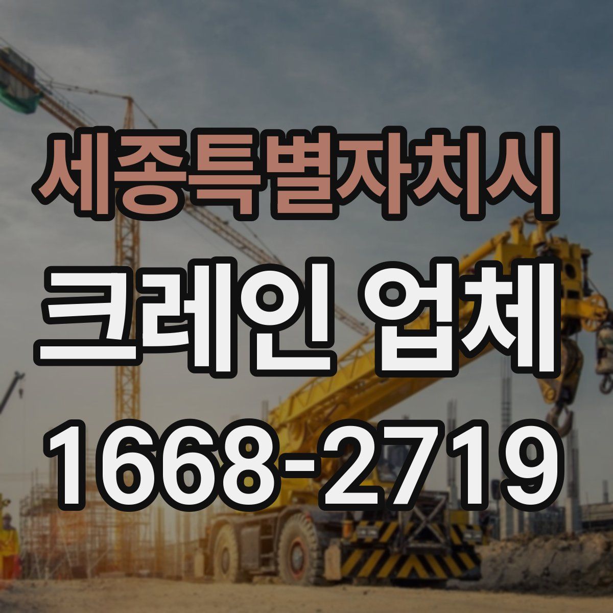 세종특별자치시 크레인 업체
