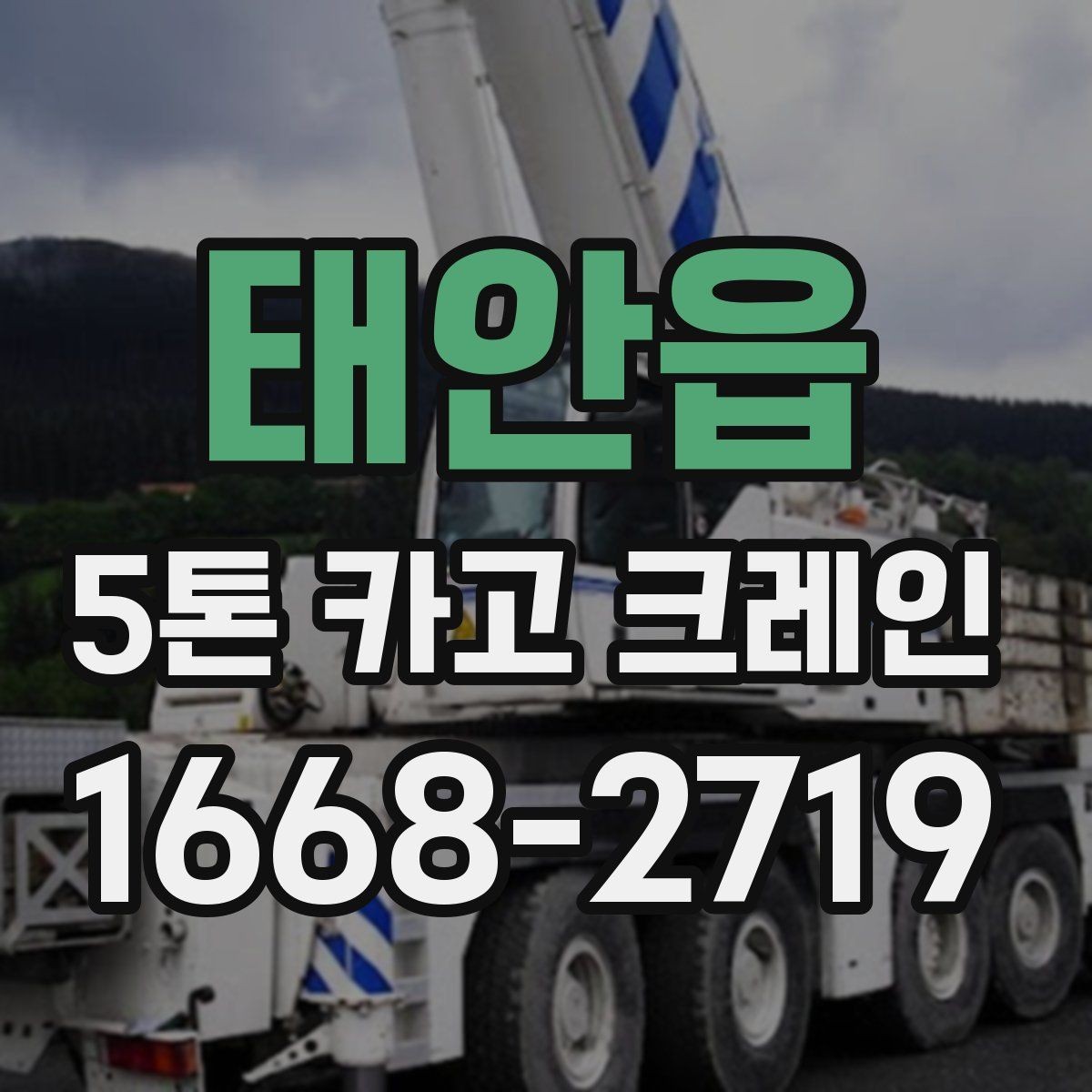 태안읍 5톤 카고 크레인 선택할 때 비교할 요소