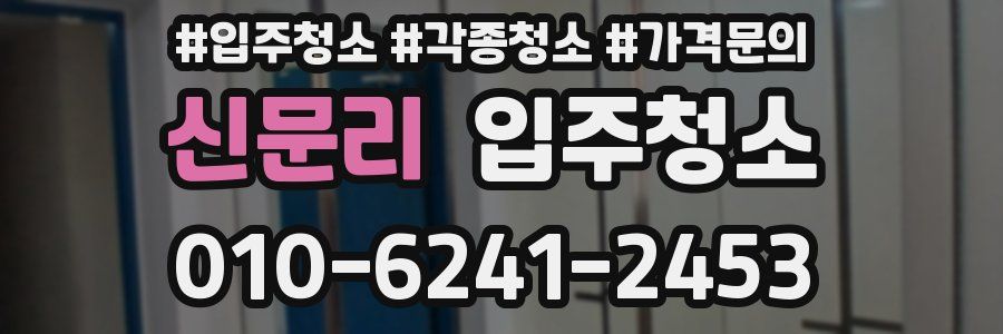 신문리 이사청소