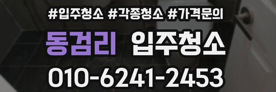 동검리 이사청소