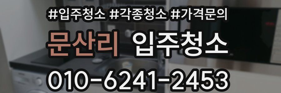 문산리 이사청소