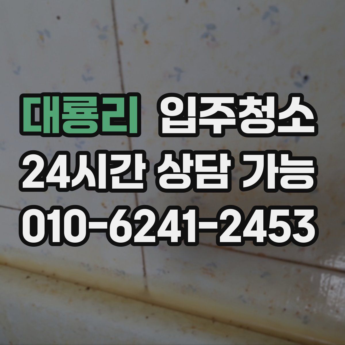 대룡리 원룸청소