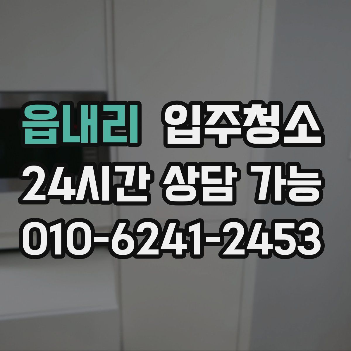 읍내리 원룸청소