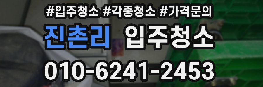 진촌리 이사청소