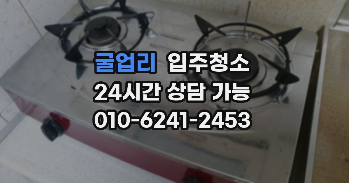 굴업리 입주청소