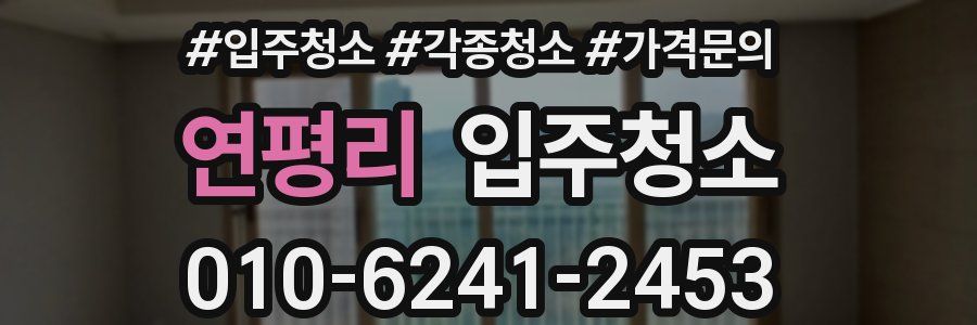 연평리 이사청소