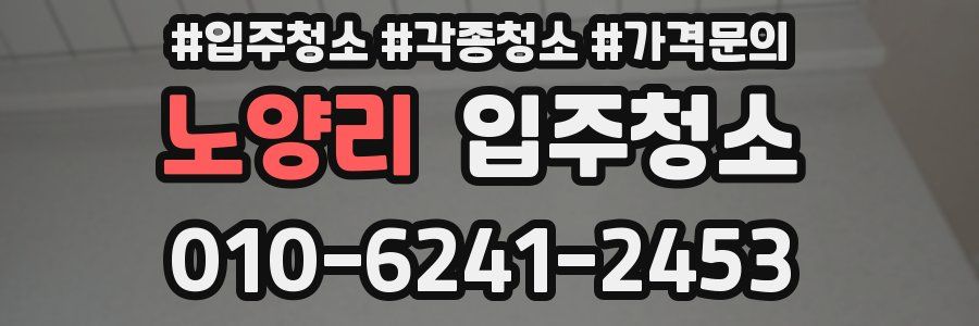 노양리 이사청소