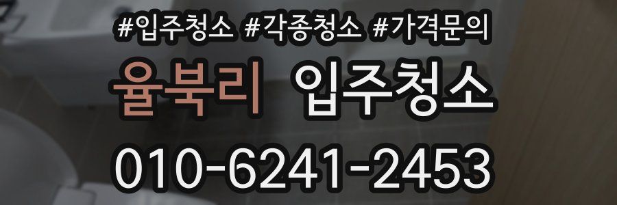 율북리 이사청소