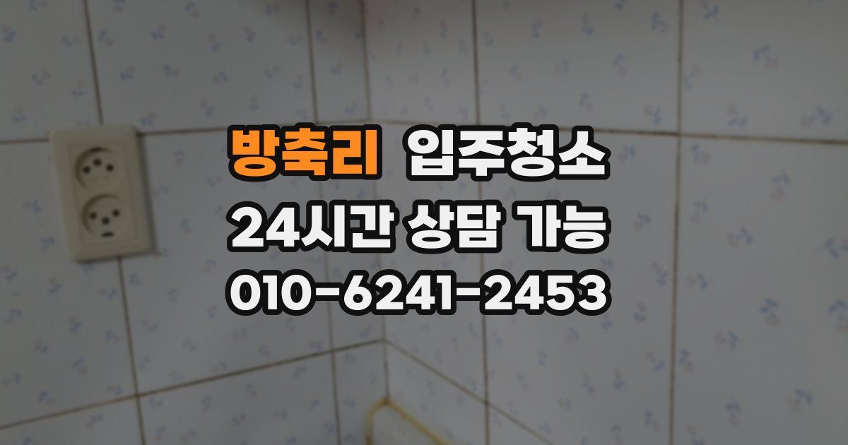 방축리 입주청소