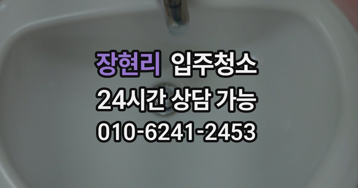 장현리 입주청소