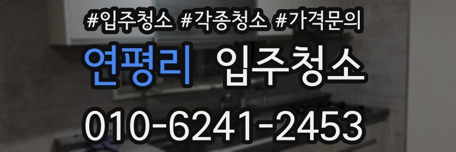 연평리 이사청소