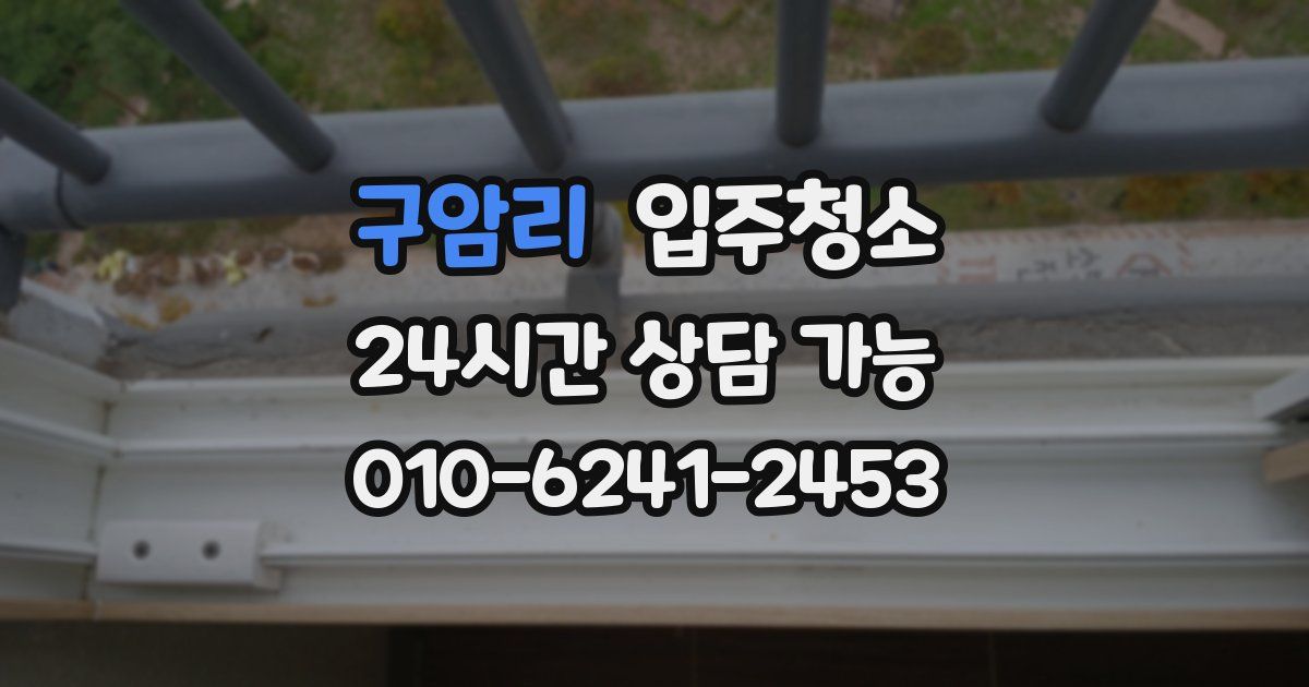 구암리 입주청소