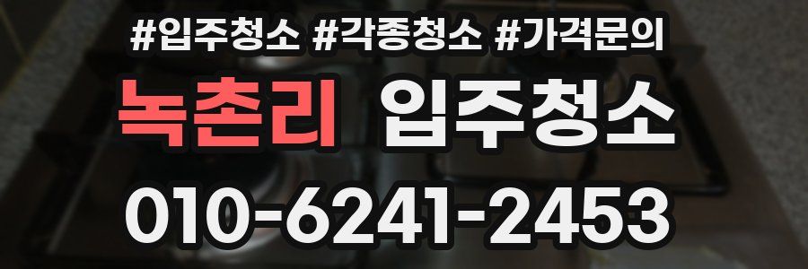 녹촌리 이사청소