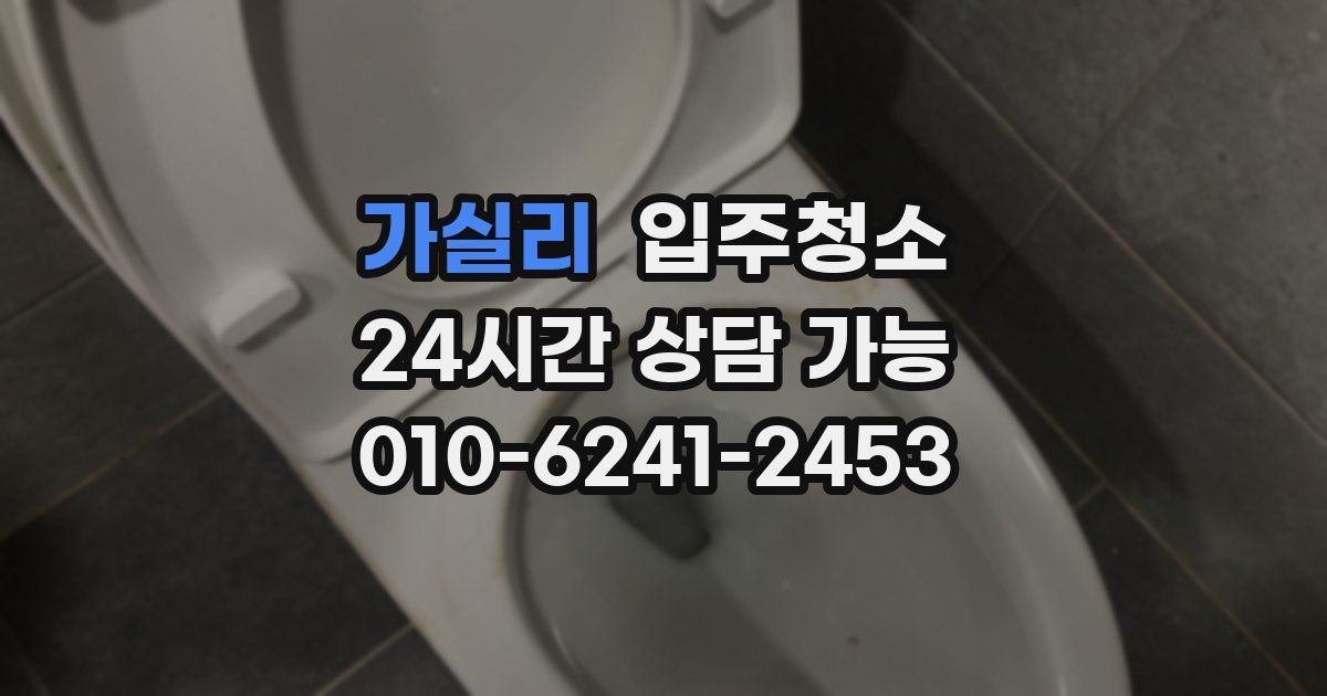 가실리 입주청소