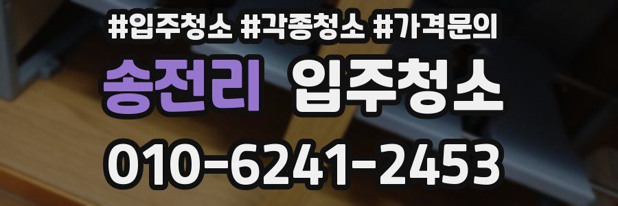 송전리 이사청소