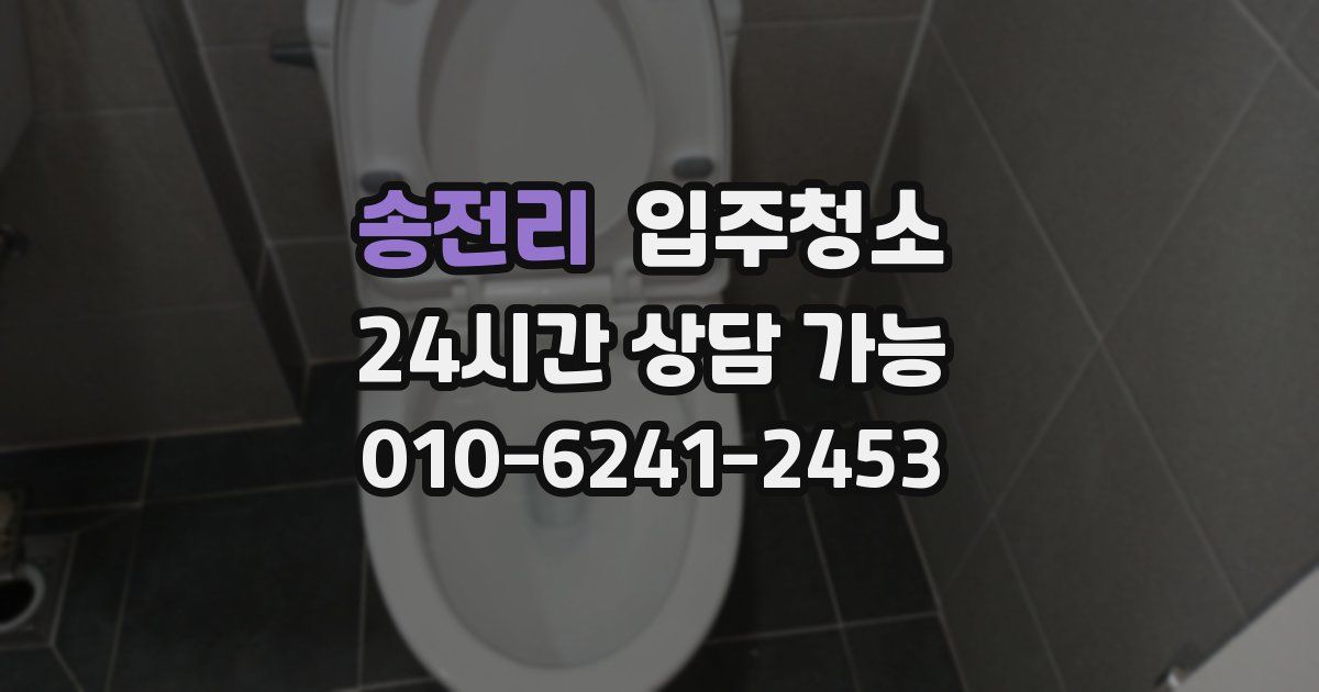 송전리 입주청소