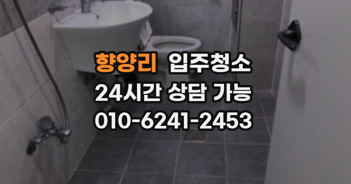 향양리 입주청소