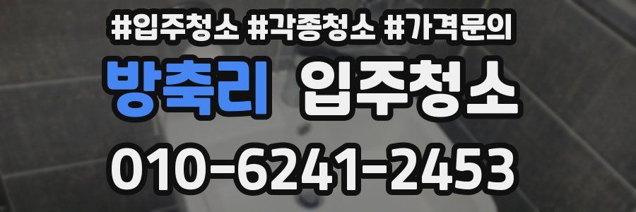 방축리 이사청소