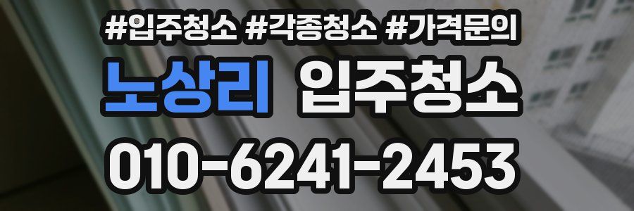 노상리 이사청소