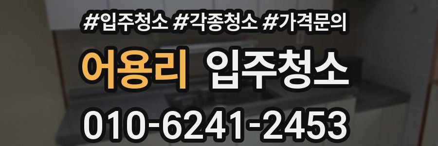 어용리 이사청소