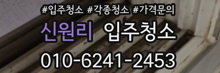 신원리 이사청소