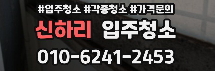 신하리 이사청소