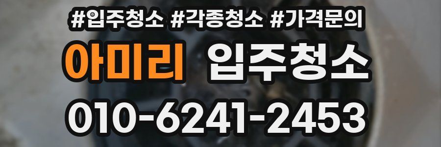 아미리 이사청소