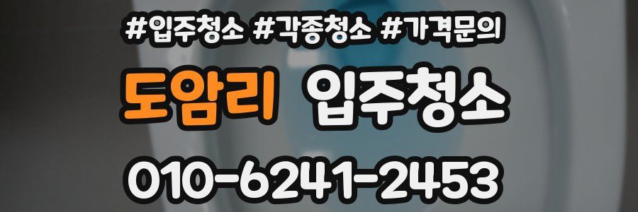 도암리 이사청소