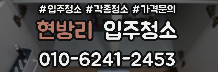 현방리 이사청소