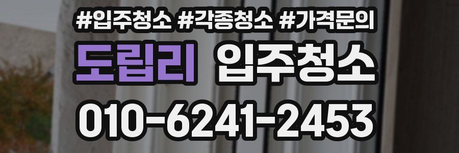 도립리 이사청소