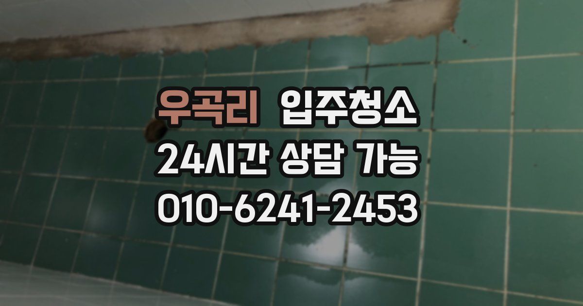 우곡리 입주청소