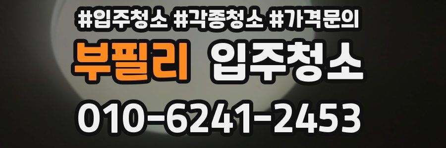 부필리 이사청소