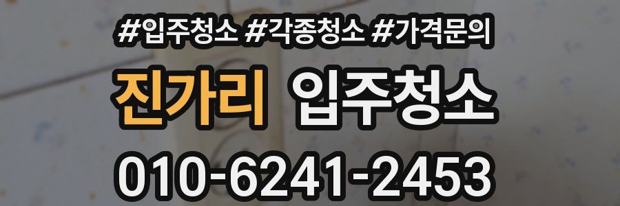 진가리 이사청소